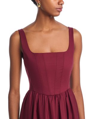 Desi Bustier Midi Dress