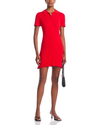 Collared Henley Mini Dress