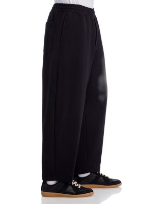 Relaxed Fit Spray Graphic Logo Print Sweatpants