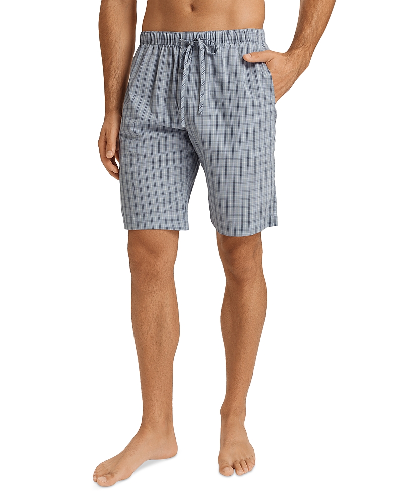 Hanro Linen Cotton Printed Short Pajama Pants