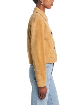 Suede Cropped Jacket