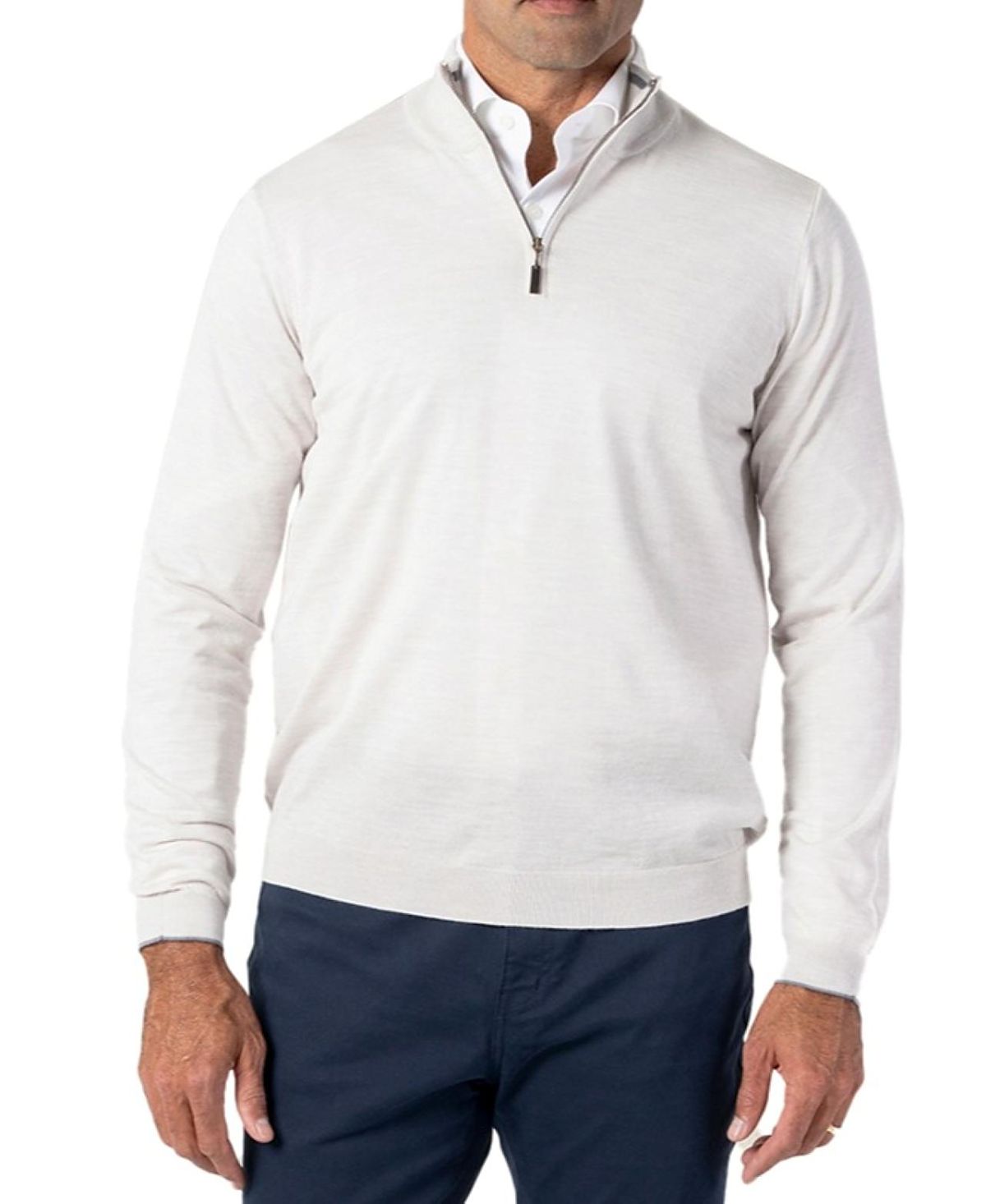 Robert Talbott Eastwood Quarter Zip Sweater