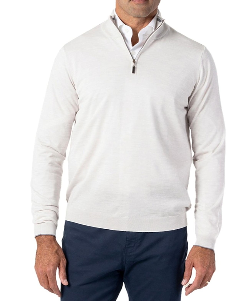 Robert Talbott Eastwood Quarter Zip Sweater