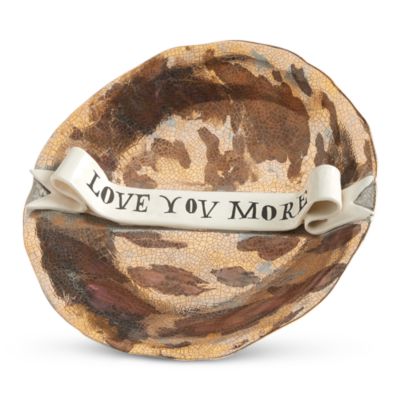 Ruan Hoffmann Love You More Ribbon Plate