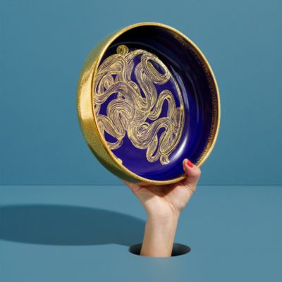 Ruan Hoffmann Bowl, Blue - Medium