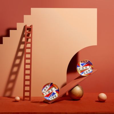 x Ruan Hoffmann Good/Bad Idea Plate