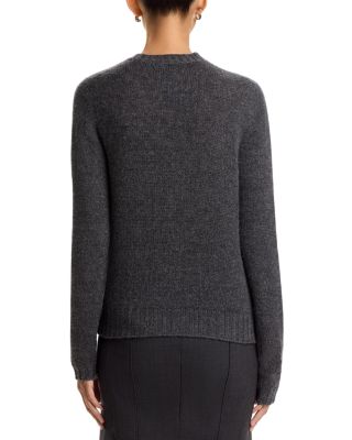 Cashmere Sequin Collar Slim Fit Sweater