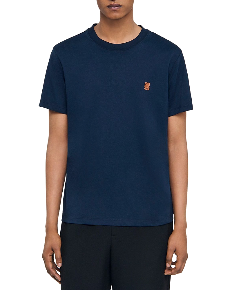 Sandro Short Sleeve Logo Tee