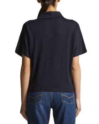 Cashmere &amp; Silk Polo