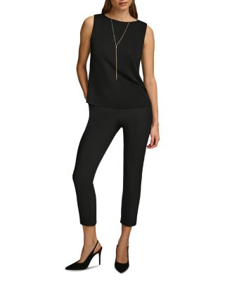 Sleeveless Crewneck Top