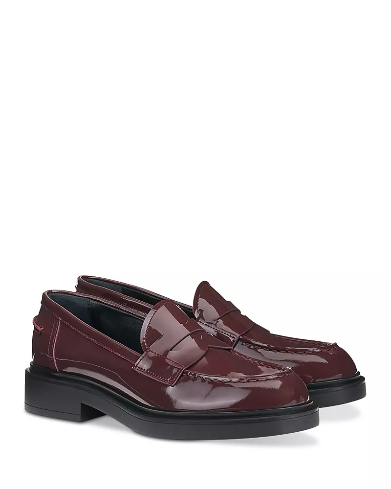 Agl Women's Loira Bordeaux Loafer Flats