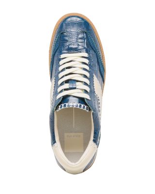 Women's Notice Stitch Croco Embossed Sneakers