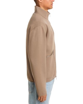 Polished Scuba Zip Jacket