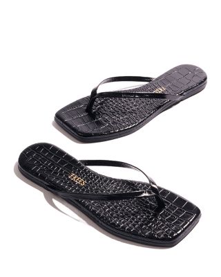 Women's Lily Square Toe Flip Flops