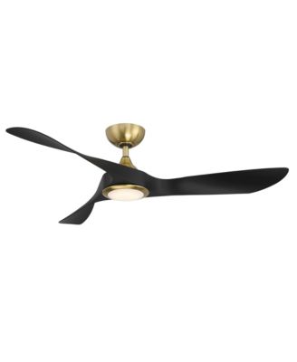 Smart Fans Swirl 54 in 3000K LED Indoor or Outdoor Smart Home Ceiling Fan