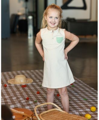 Girls' Sunshine Rainbows Short Sleeve Dress - Little Kid, Big Kid