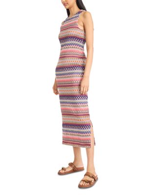 Sleeveless Crocheted Midi Dress