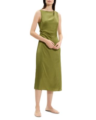 Shoulder Drape Dress