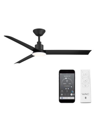 Smart Fans Flair 56in Selectable 2700-3000-4000-5000K LED Indoor or Outdoor Smart Home Ceiling Fan