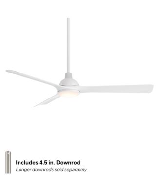Smart Fans Gage 52in Selectable 2700-3000-4000-5000K LED Indoor or Outdoor Smart Home Ceiling Fan