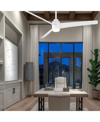 Smart Fans Novelle 52in Selectable 2700-3000-4000-5000K LED Indoor or Outdoor Smart Home Ceiling Fan