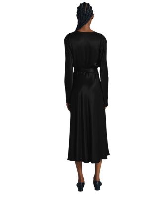  Meryl Satin Midi Dress