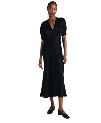  Madison Satin Midi Dress