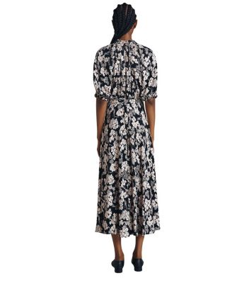 Dolly Printed Floral Midi Dress