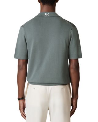 CHE ACCRA Textured Beaded Cuban Shirt