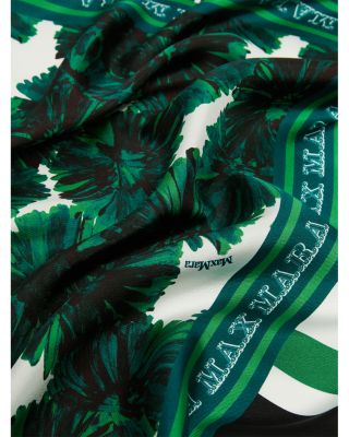 Printed Silk Twill Square Scarf