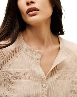 Puria Pointelle Cardigan