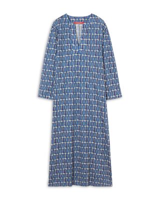 Plus Ancella Navy Dress