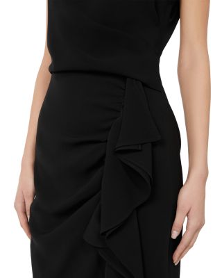 Aia Black Lightweight Cady Dress