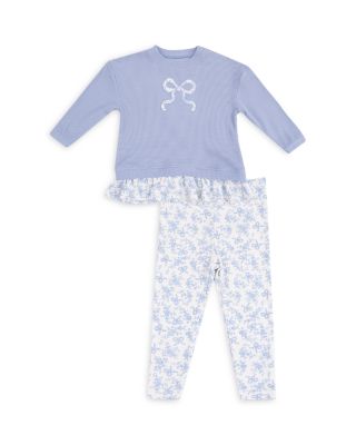 Girls' Romi Floral Waffle Pullover & Leggings Set - Baby