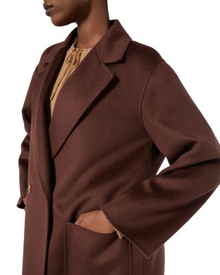Wool Double Breasted Coat