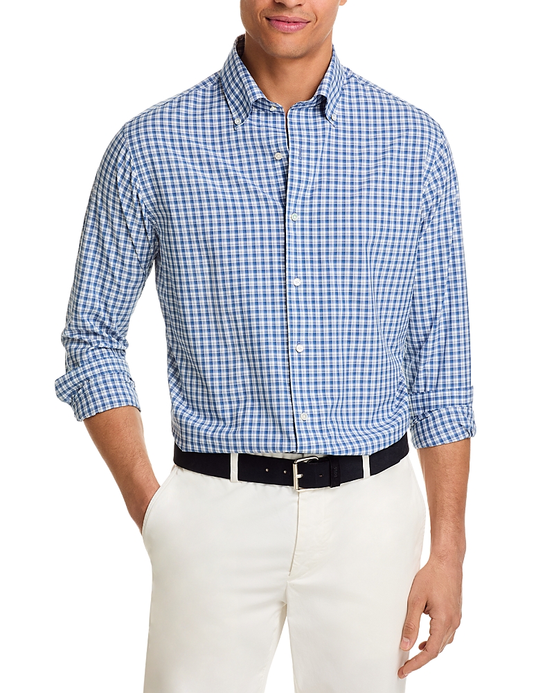 Peter Millar Crown Crafted Davis Performance Poplin Sport Shirt