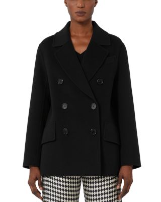 Max Mara - Wool Double Breasted Peacoat