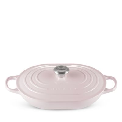 3.75 Qt Cast Iron Oval Casserole & Lid