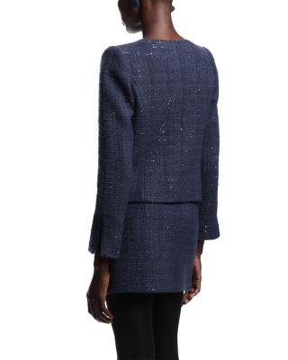 Sequin Tweed Jacket