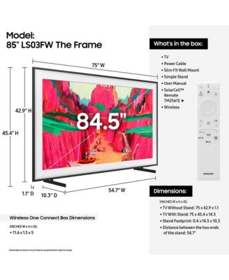  QN85LS03FWFXZA LS03FW 85" 4K Neo QLED The Frame PRO Smart TV (2025)