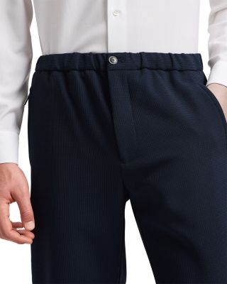 Regular Fit Crepe Jersey Trousers