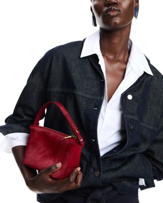 Dark Denim Jacket with Rolled Collar