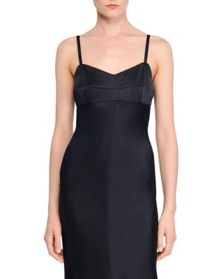 Fluid Satin Maxi Slip Dress