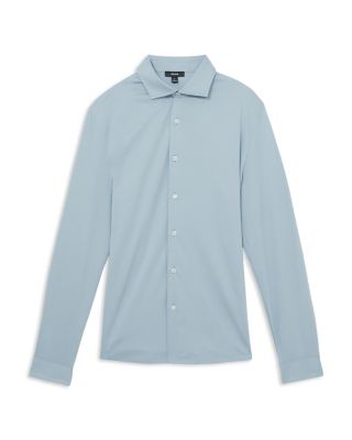 Duke Slim Fit Soft Jersey Button Front Shirt  
