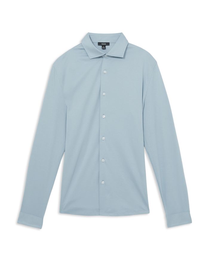 Duke Slim Fit Soft Jersey Button Front Shirt