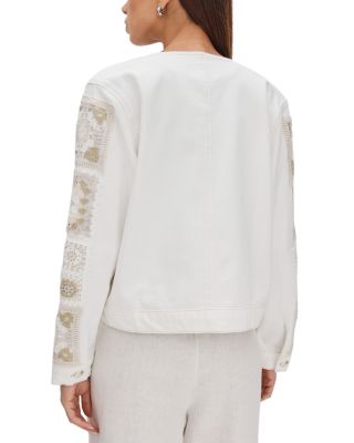 Lido Floral Denim Jacket