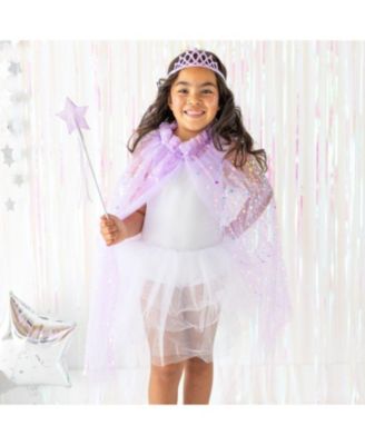 Girls' Lavender Shimmer Dress Up Kit - Ages 3+ years