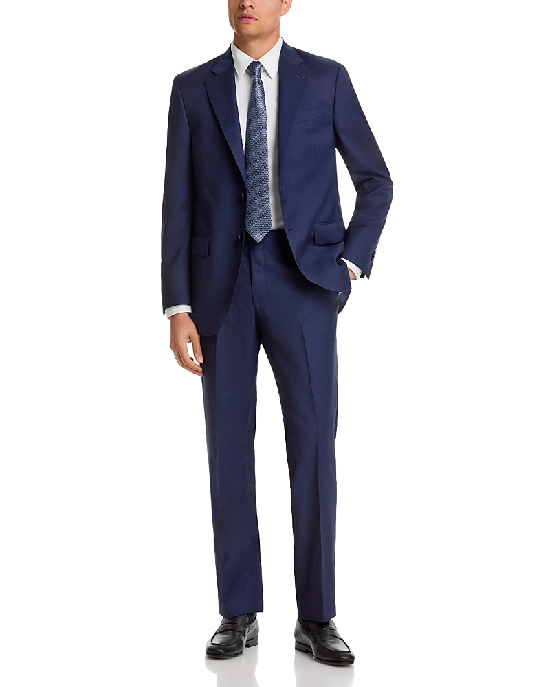 Peter Millar Flynn Tonal Plaid Wool Regular Fit Suit