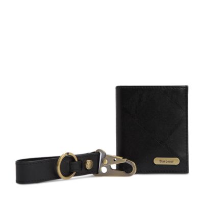 Brunton Leather Wallet &amp; Key Fob Gift Set