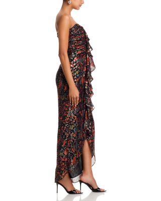 Printed Goldie High Low Dress